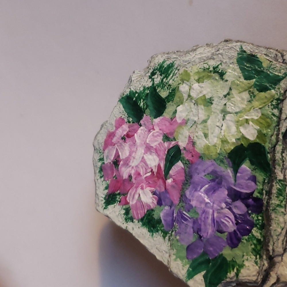 Hand painted Artisian Brooch